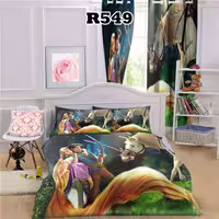 روتختی سه بعدی طرح راپونزل
