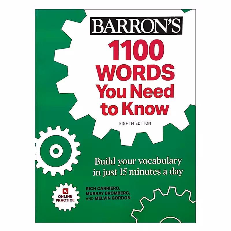 Barrons 1100 Words You Need to know 8th Edition