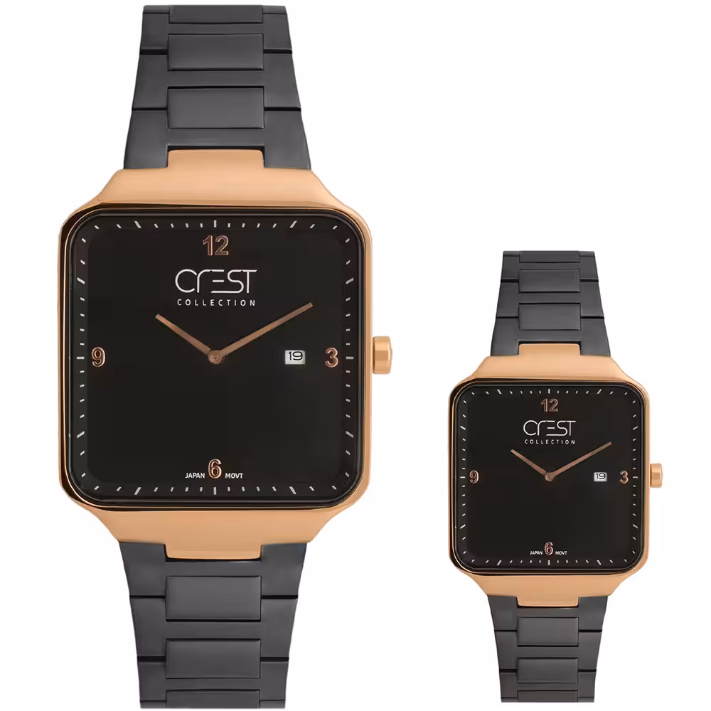ساعت مچی ست crest مدل crest-9053-10