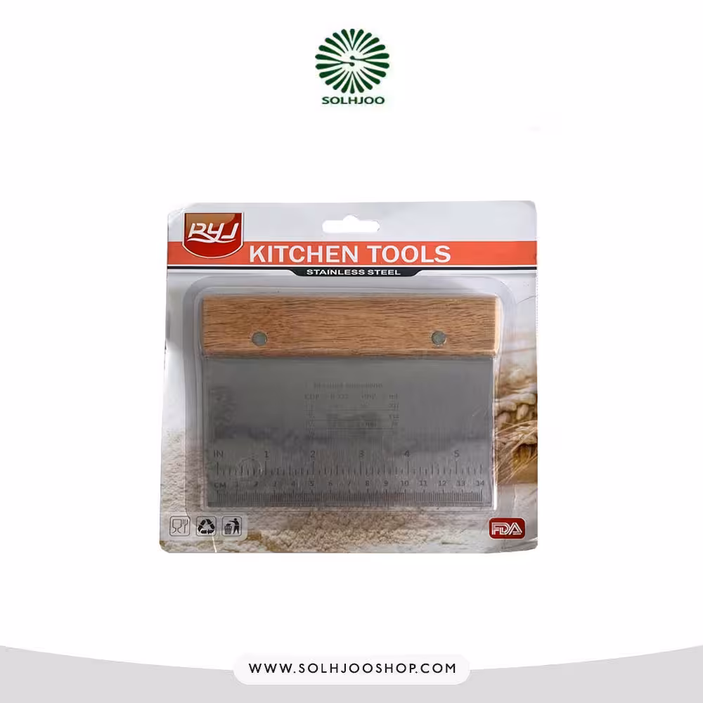 لیسه مدرج دسته چوبی 15 سانت