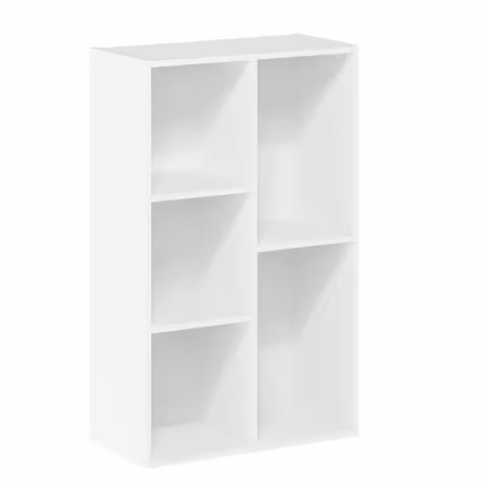 کتابخانه سفید در رنگبندی مختلف ارسال به صورت باربری با پس کرایه | choobsub