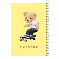 دفتر مشق 80 برگ اس جی مدل تدی اسکیت