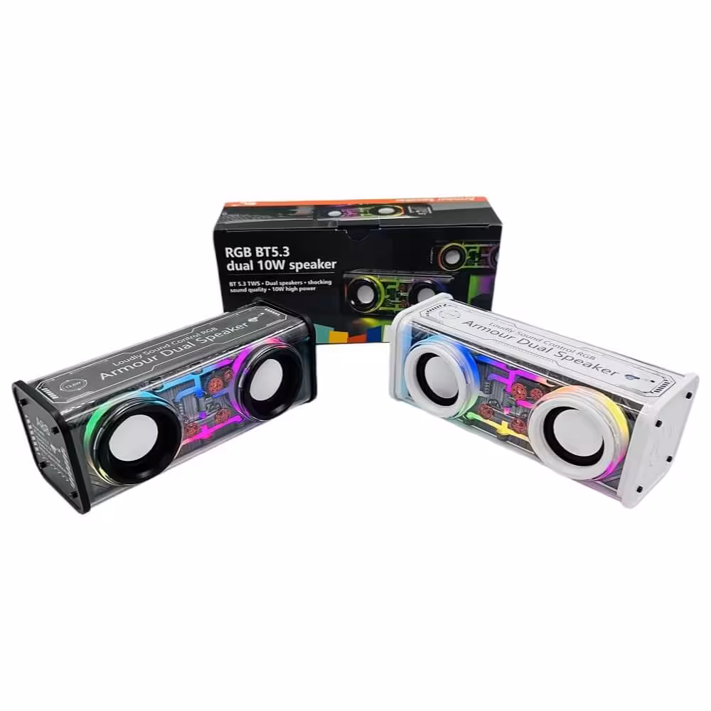 اسپیکر بلوتوثی قابل حمل شفاف A88