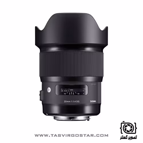 لنز سیگما Sigma 20mm f/1.4 Art Nikon Mount