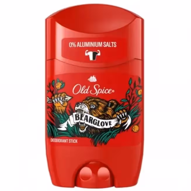 مام صابونی اولد اسپایس Old Spice مدل Bearglove حجم 50 میل