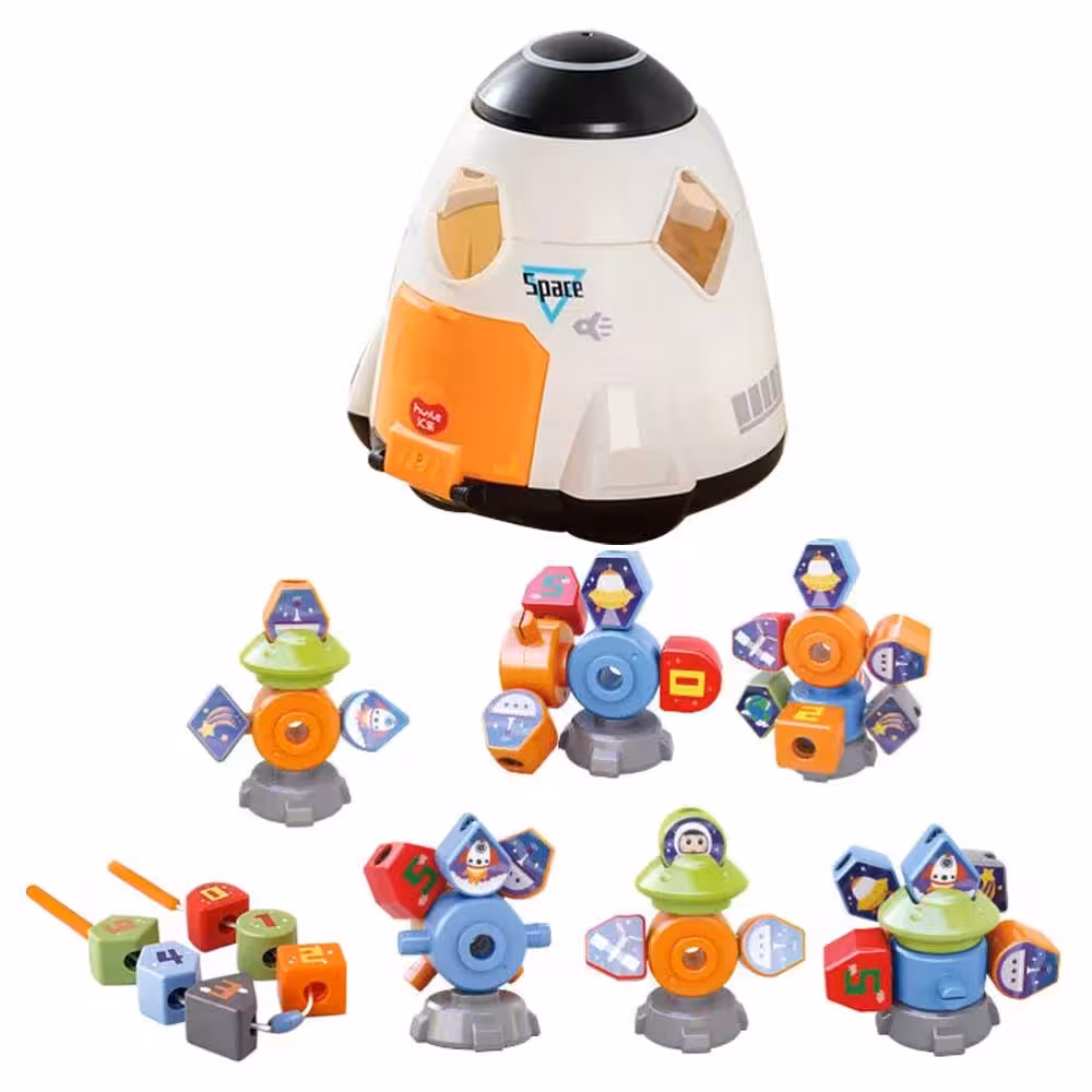 ساختنی پازلی طرح سفینه فضایی کد 792000 برند هولی تویز