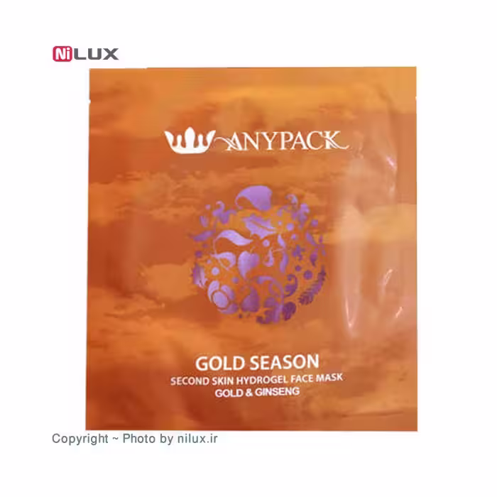 ماسک صورت آنیپک مدل Gold Season حجم 27 میلی لیتر