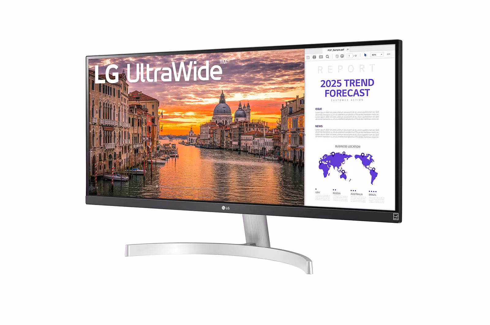 مانیتور 29 اینچ التراواید الجی LG 29WQ600-W