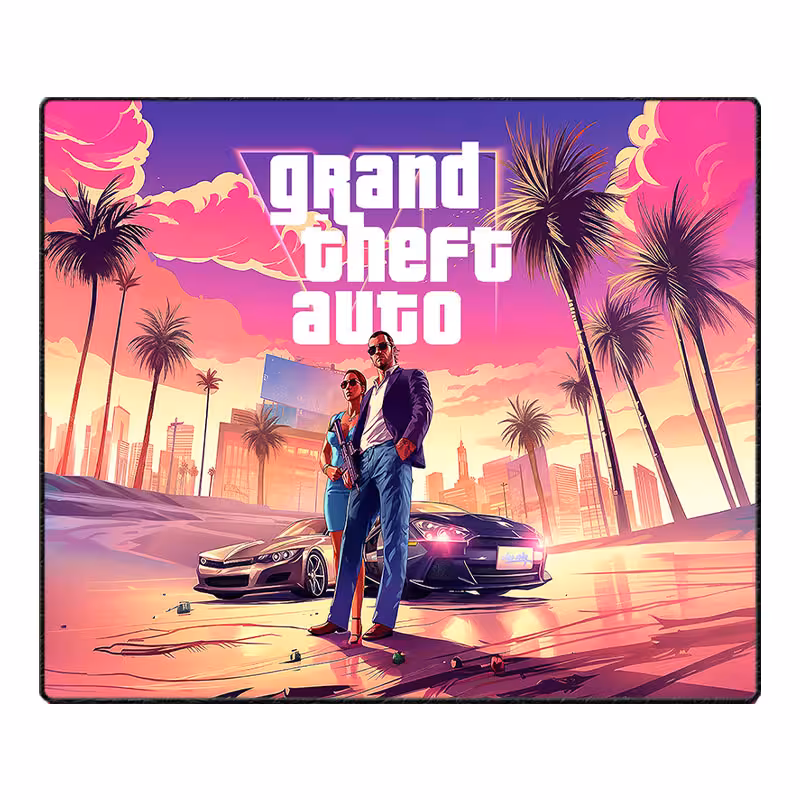 ماوس پد گیمینگ طرح Grand Theft Auto