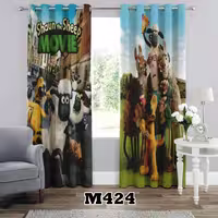 پرده سه بعدی طرح بره ناقلا