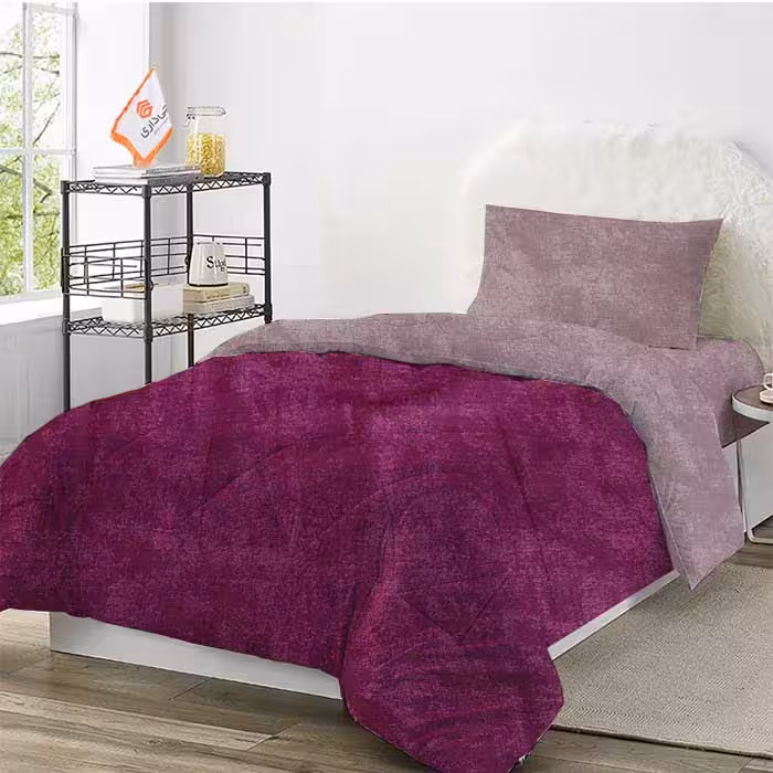 روتختی ترک طرح پتینه یاسی بنفش یک نفره