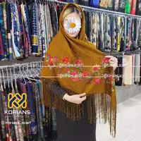 چارقد دلار خردلی کد rw10866