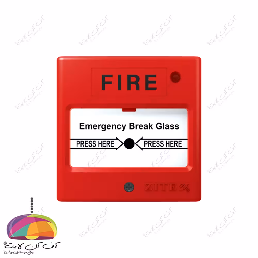 شستی اعلام حریق کانونشنال ZITEX مدل ZI-CP-85