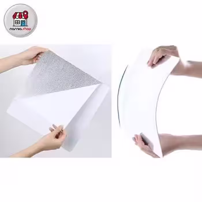 آینه نشکن چسب دار مربع 20×20