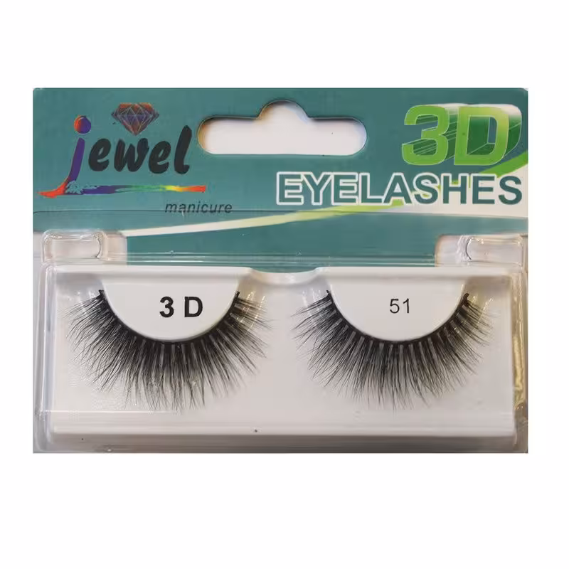مژه مصنوعی 3D جیول شماره 51