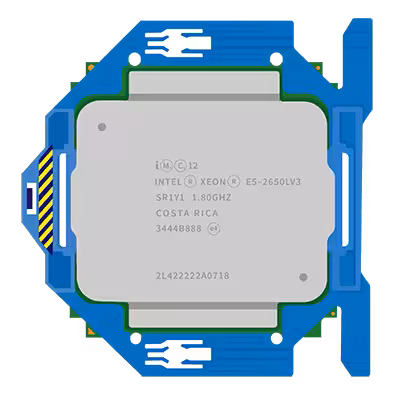 Intel Xeon E5-2650Lv3 (1.8GHz/12-core/30MB/65W)