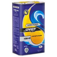 خرید روغن موتور اسپیدی سوپر پاور 10w40 sl/cf نیمه‌سنتتیک پنج لیتری | اتوموبی