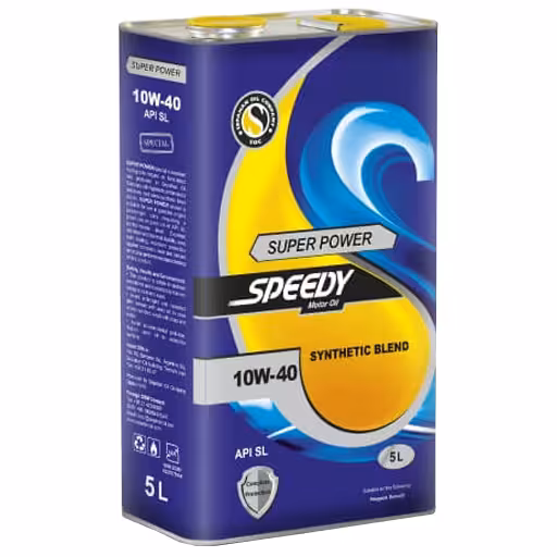 خرید روغن موتور اسپیدی سوپر پاور 10w40 sl/cf نیمه‌سنتتیک پنج لیتری | اتوموبی