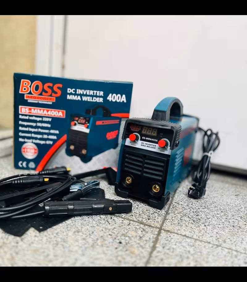 دستگاه جوش اینورتر 400 باس BOSS مدل BS-MMA400A