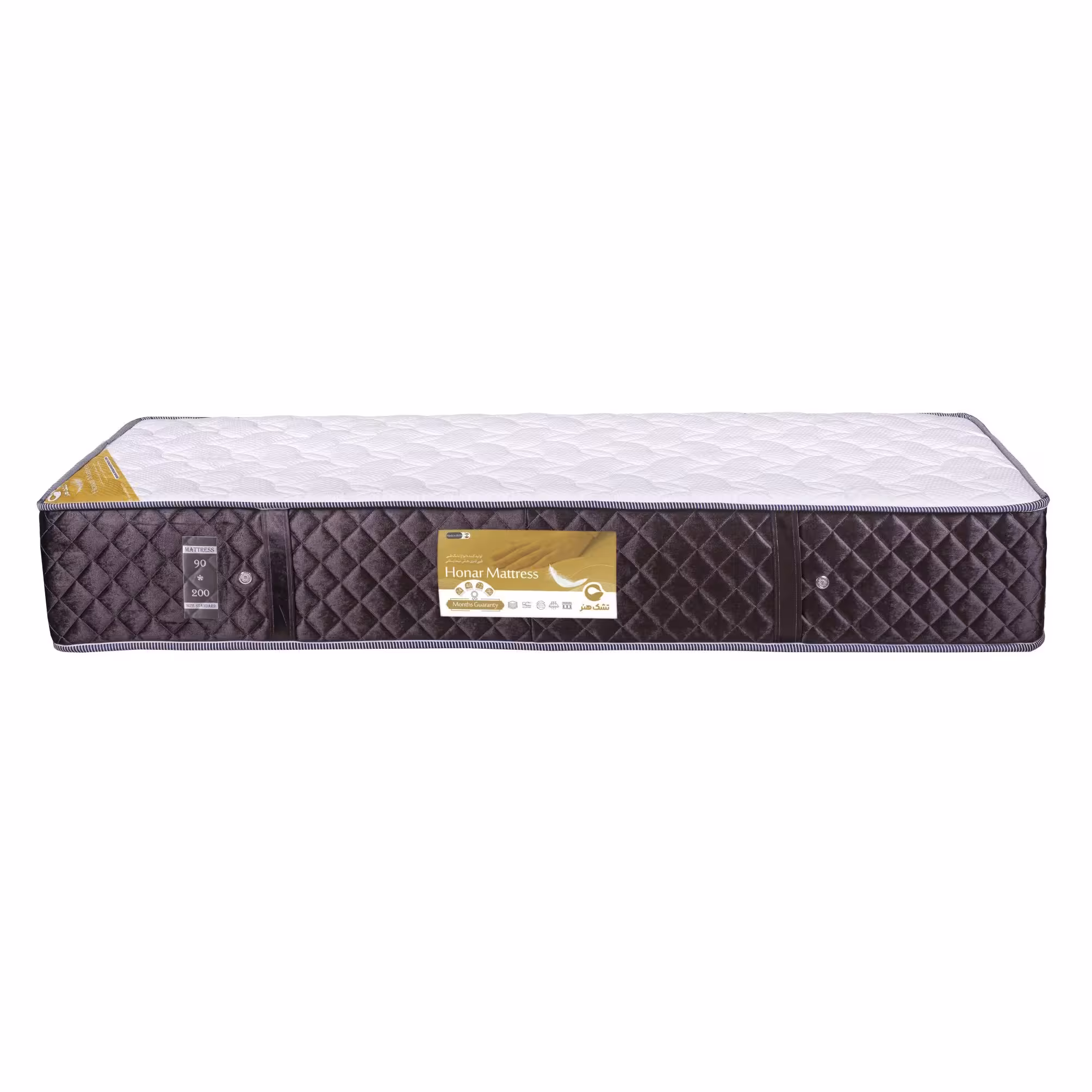 تشک هنر مدل طبی فنری کد 13 GTH یک نفره سایز 200x120 سانتی متر