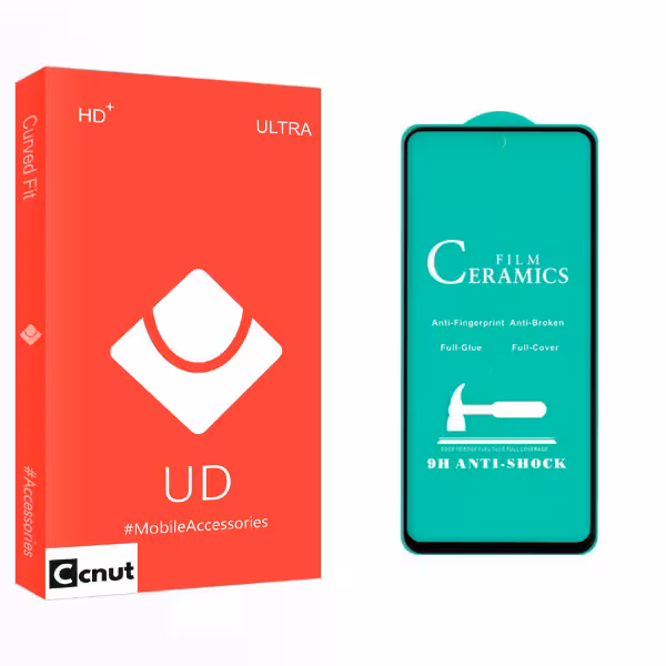 محافظ صفحه نمایش سرامیکی کوکونات مدل UD Glass مناسب برای گوشی موبایل شیائومی Redmi Note 9 Pro / Note 9S