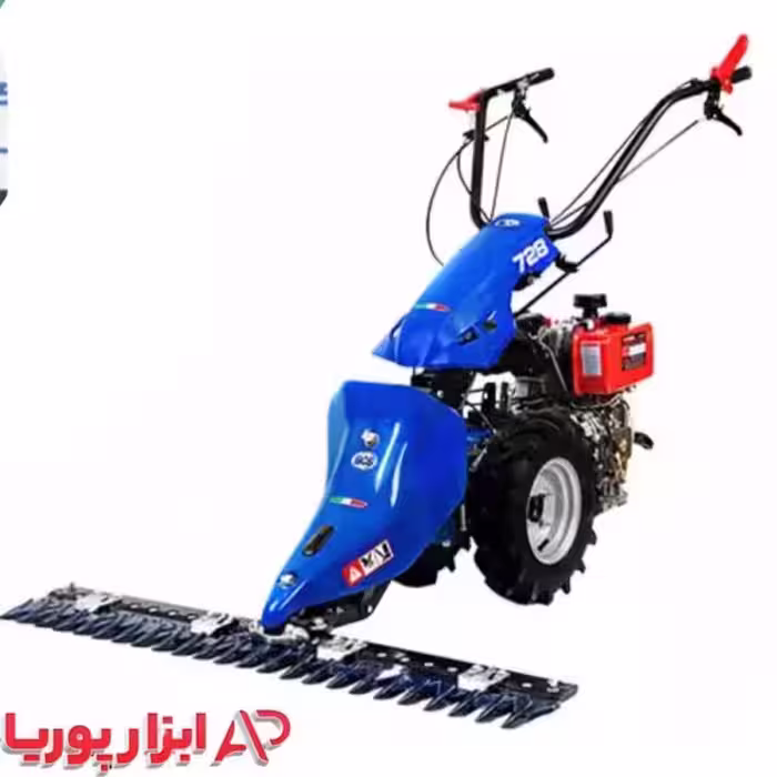 دروگر دوچرخ فرمان متحرک BCS728 – موتور دیزل KM178 چرخ 10*400