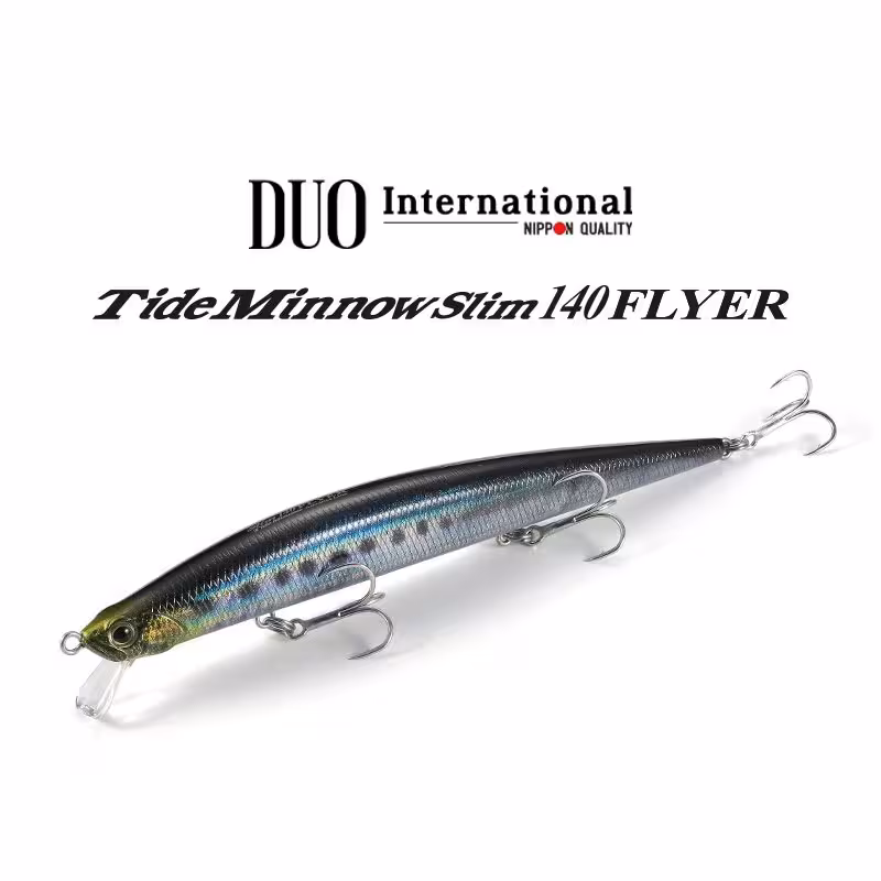 لور ماهیگیری ژاپنی DUO Tide Minnow Slim Flyer 140