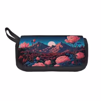 خرید و قیمت جامدادی طرح گل و کوه کد 6620