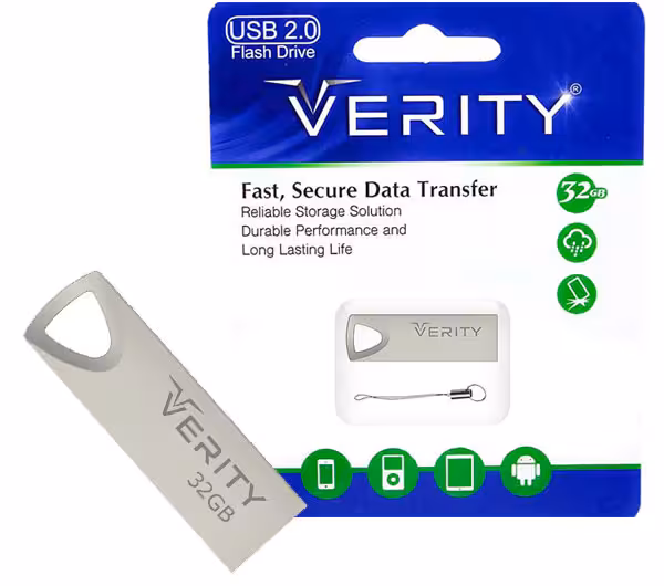 فلش مموری وریتی مدل V809 ظرفیت 32 گیگابایت
