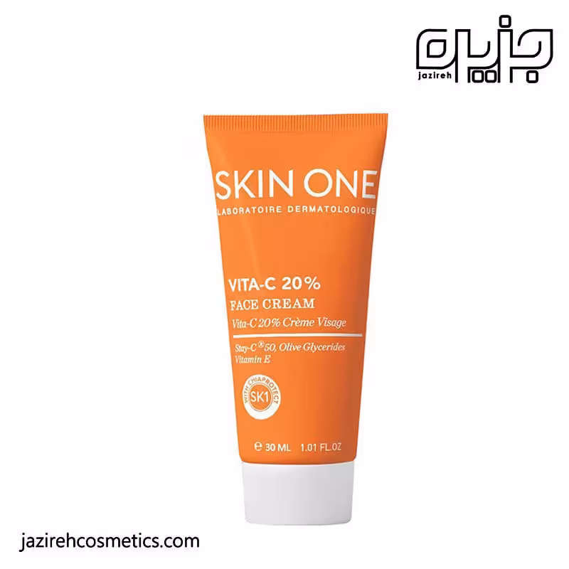 کرم صورت ویتامین سی 20% اسکین وان 30میل