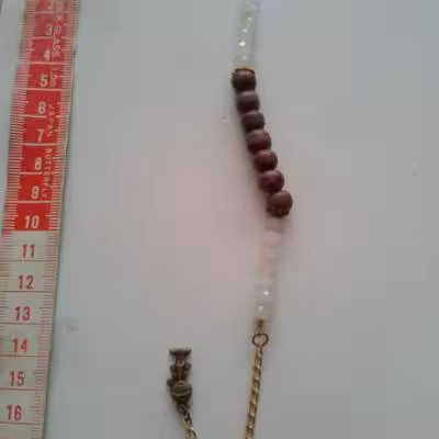 دستبند مهره ای چوبی