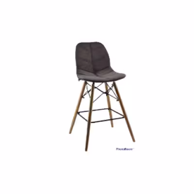 صندلی کندو پایه بلند چوبی پارچه ای K600PE