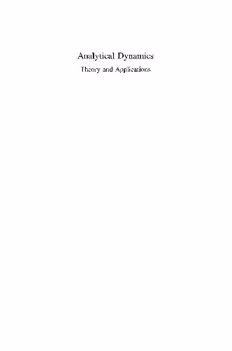 خرید و دانلود نسخه کامل کتاب Analytical Dynamics: Theory and Applications