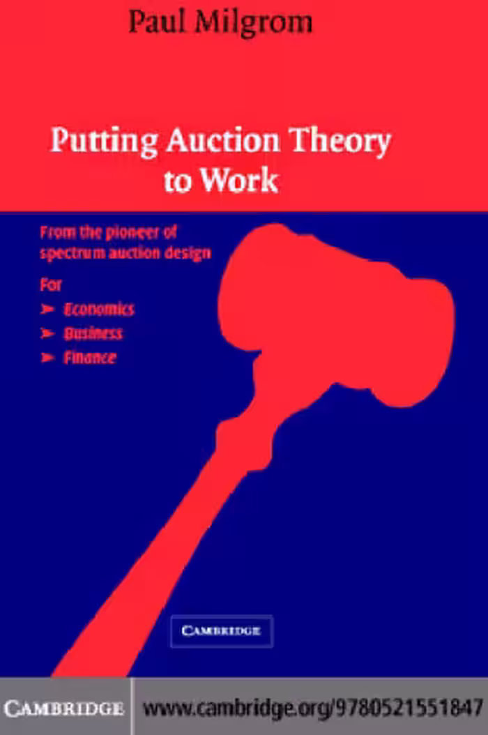 خرید و دانلود نسخه کامل کتاب Putting auction theory to work