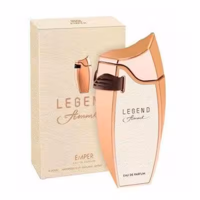 ادکلن زنانه امپر emper مدل لجند طلایی LEGEND femme حجم 80 میلی لیتر