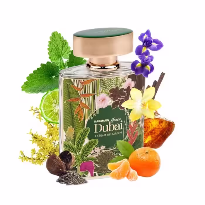 اکستریت د پرفیوم Green Dubai از برند Haramain