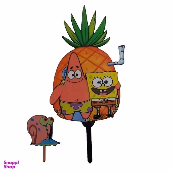 تاپر تزیین کیک به گز مدل باب اسفنجی و پاتریک مجموعه 2 عددی