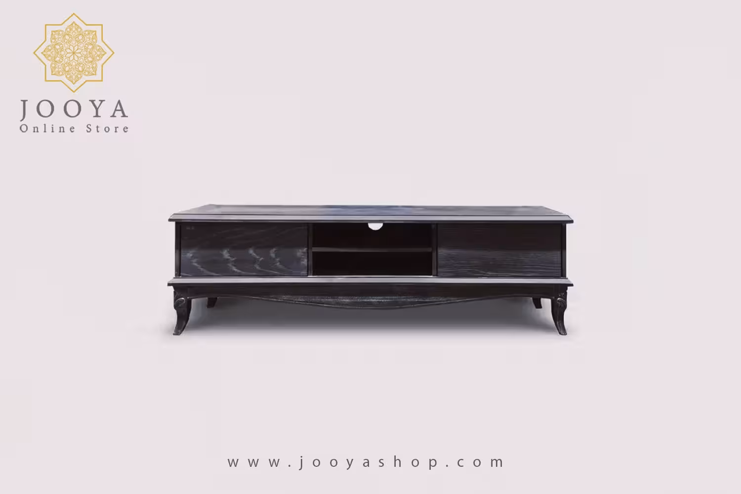 میزتلویزیون چوبی لاپند زغال سنگی