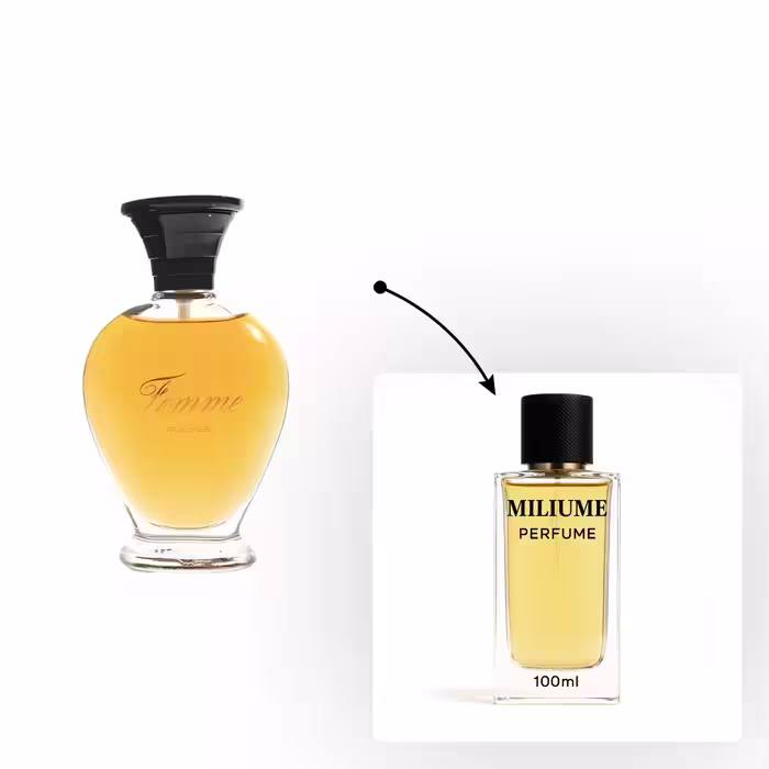 اسانس عطر Rochas Femme Rochas برند RenneTouch - کد 1384 - روشاس فم روشاس 100ML - میلیوم پرفیوم