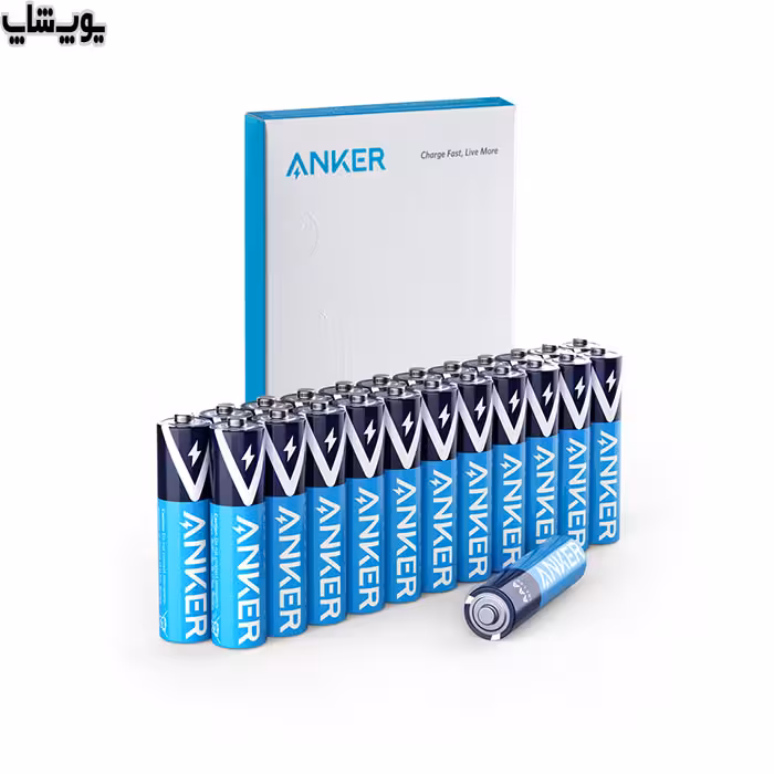 پک 24 عددی باتری نیم قلمی آلکالاین انکر مدل AAA B1820