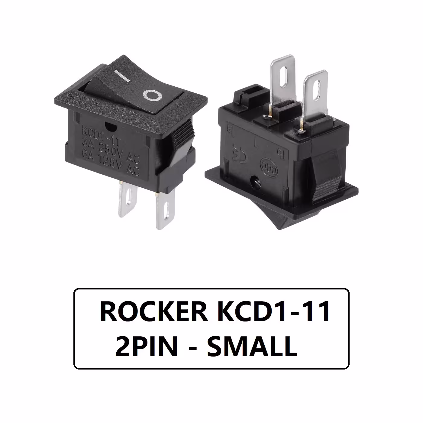 کلید راکر دو حالته کوچک دو پین KCD1-11