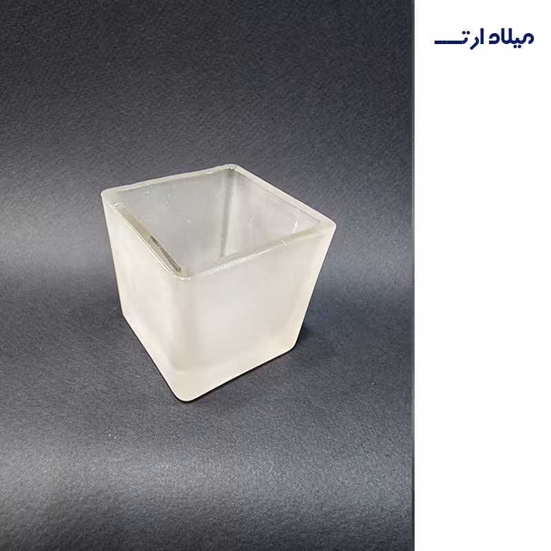 شیشه مربعی مات 6در6ارتفاع6