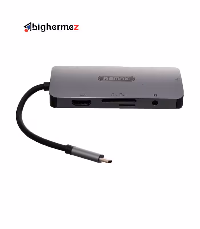 هاب 9 پورت TYPE-C ریمکس مدل RU-U91