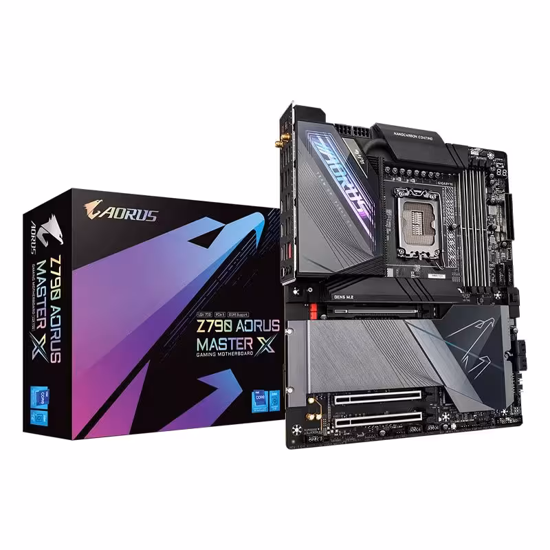 مادربرد گیگابایت مدل Z790 Aorus MASTER X با سوکت پردازنده LGA 1700
