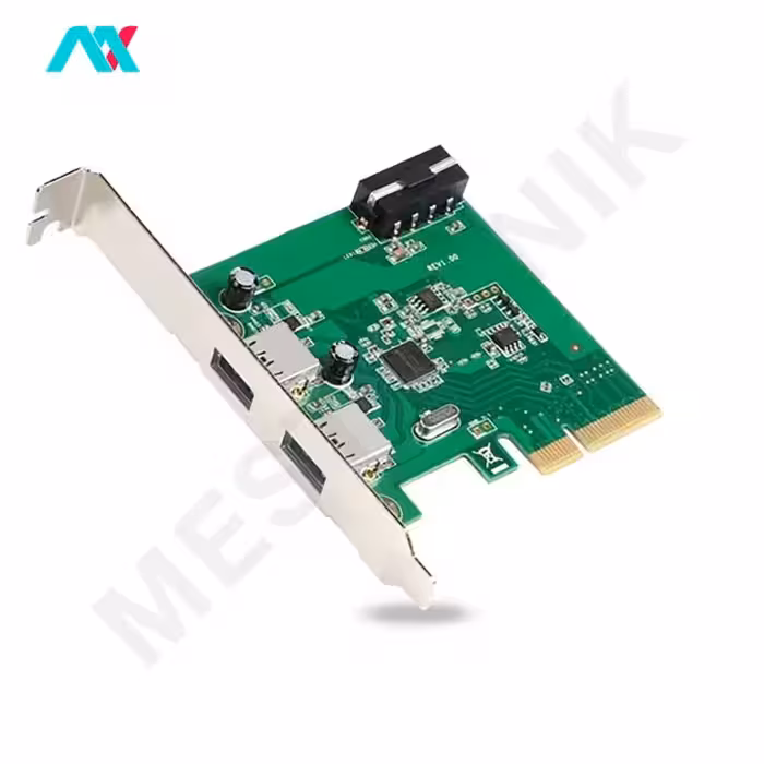 کارت اینترنال USB3.1 دو پورت یونیتک مدل Y-7305A
