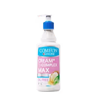 کرم مرطوب‌کنندۀ پمپی کامان مدل آرگان OIL FREE مناسب پوست چرب حجم 400 میلی لیتر