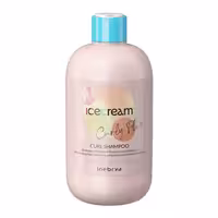 شامپو مو فر کرلی پلاس آیس کریم حجم 300 میل Ice Cream Curly Plus Shampoo 300ml