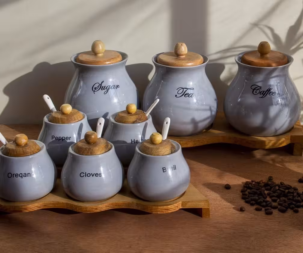 پاسماوری هشت پارچه طوسی