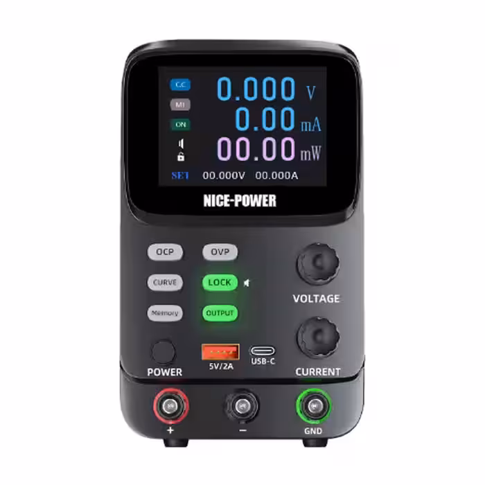 منبع تغذیه حافظه دار 30 ولت 10 آمپر نایس پاور Nice-Power SPPS-K3010