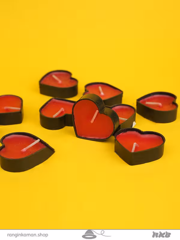 شمع وارمر قلبی Heart warmer candle
